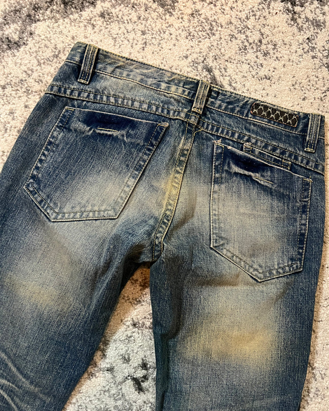 Hollis Japanese distressed denim