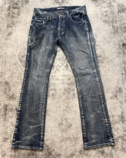 "MENZ STYLE" WHISKER WASH DENIM