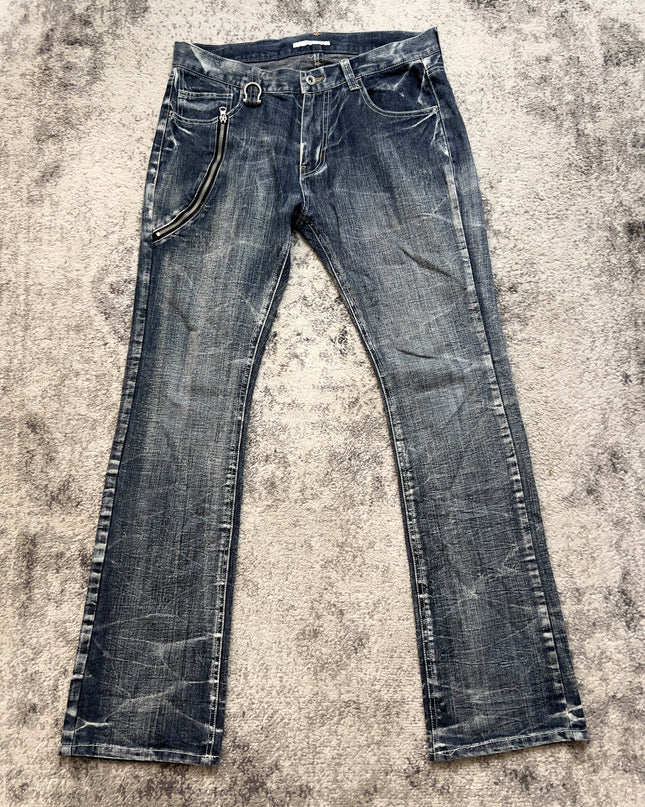 "MENZ STYLE" WHISKER WASH DENIM