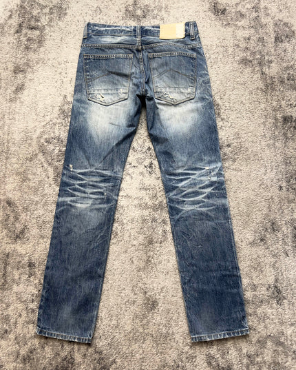 DPSR SHIBUYA SHRED SLIM FIT DENIM