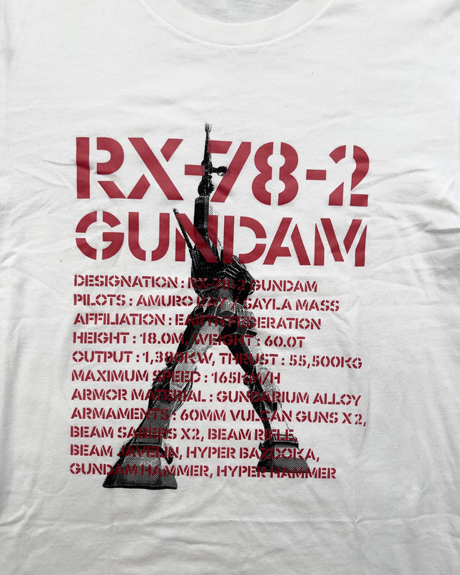 MOBILE SUIT GUNDAM X UNIQLO RX-78-2 SHIRT
