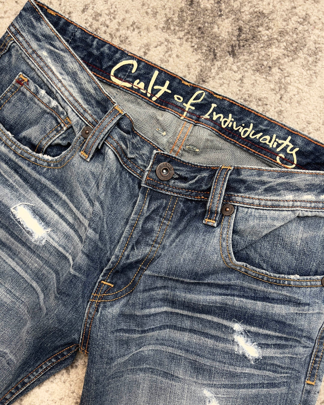 CULT OF INDIVIDUALITY "NOISE &amp; SILENCE" DENIM