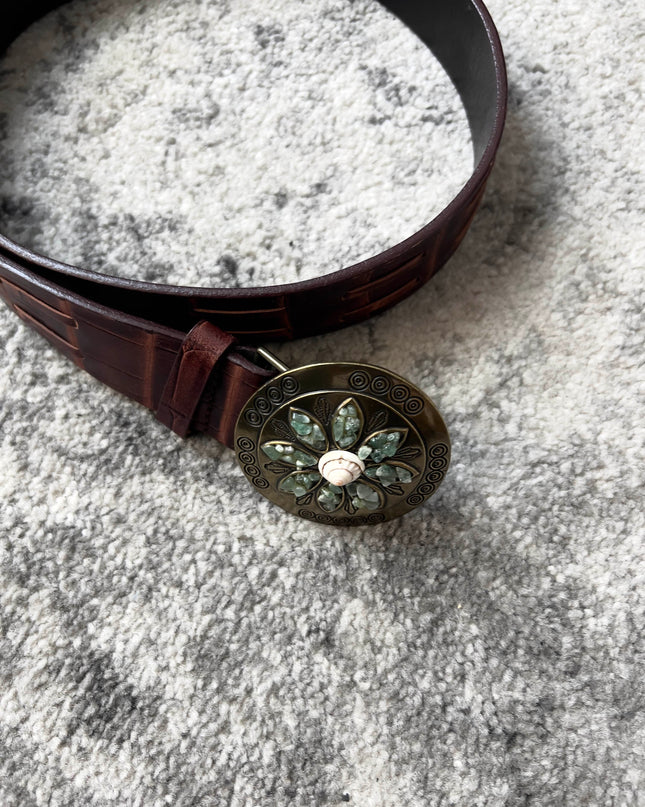 TORNADO MART BOHEMIAN BUCKLE BELT