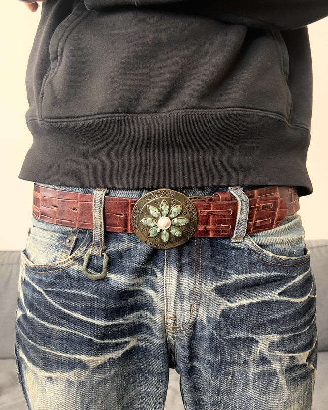 TORNADO MART BOHEMIAN BUCKLE BELT