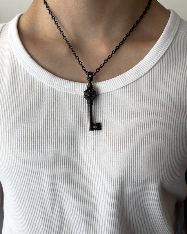 MURDER LICENSE KEY NECKLACE