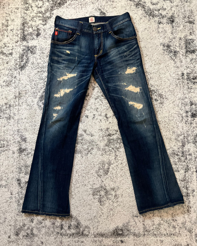 Blue Trip Japanese Flared Denim
