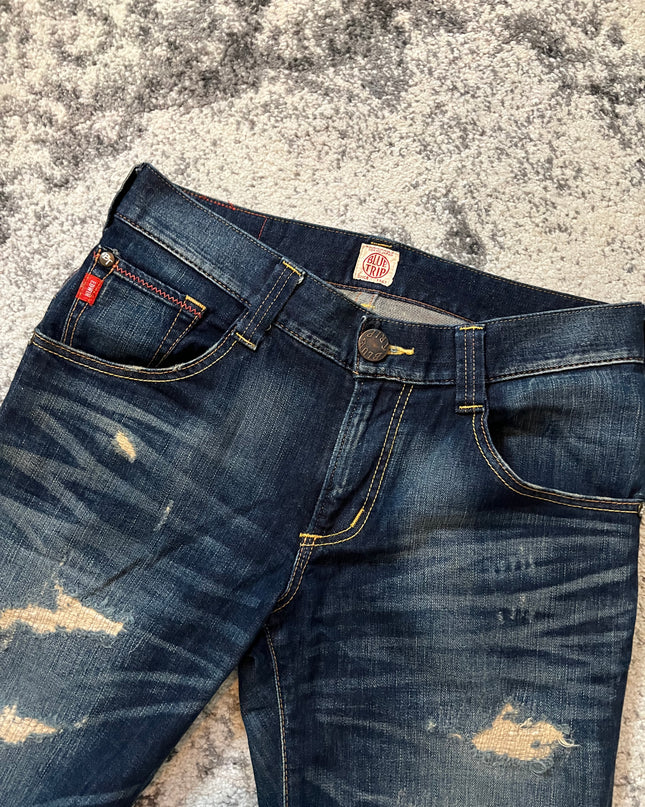 Blue Trip Japanese Flared Denim