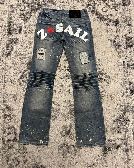 Z. Sail Japanese Flared Denim